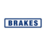 Brakes Metal Sign Wall Decor 20 x 5