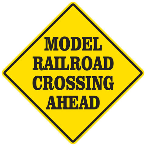 RR-106 Railroad Crossing Ahead Metal Sign