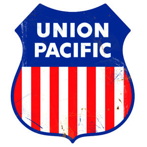 RR-223 UNION PACIFIC RAILROAD HERALD SIGN