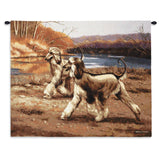 River Walk Wall Tapestry With Rod