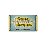 Schneider Horsepower Metal Sign Wall Decor 14 x 8