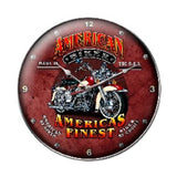 American Biker Metal Sign Wall Decor 14 x 14