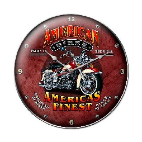 American Biker Metal Sign Wall Decor 14 x 14