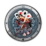 Getn Lucky Metal Sign Wall Decor 14 x 14