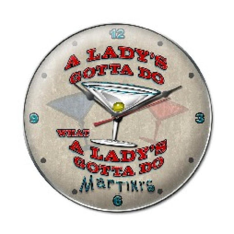 Ladys Gotta Do Metal Sign Wall Decor 14 x 14