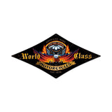 World Class Motorcycles Metal Sign Wall Decor 14 x 22