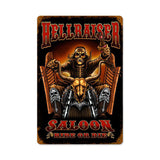 Hell Raiser Metal Sign Wall Decor 12 x 18