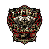 American Iron Metal Sign Wall Decor 15 x 15