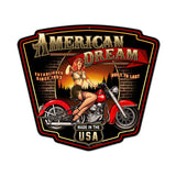 American Dream Metal Sign Wall Decor 14 x 19