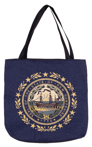 Flag Of New Hampshire Tapestry Tote Bag