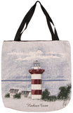 Harbour Town 18 In Tapestry Tote