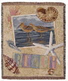 Tapestry - Sandpiper Collage Throw