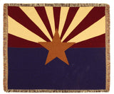 Flag Of Arizona Tapestry Throw