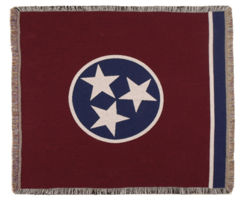 Flag Of Tennessee Tapestry Throw