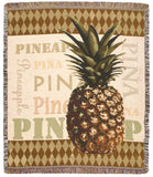 Pineapple Tapestry Throw