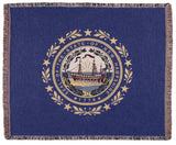 Flag Of New Hampshire Tapestry Throw