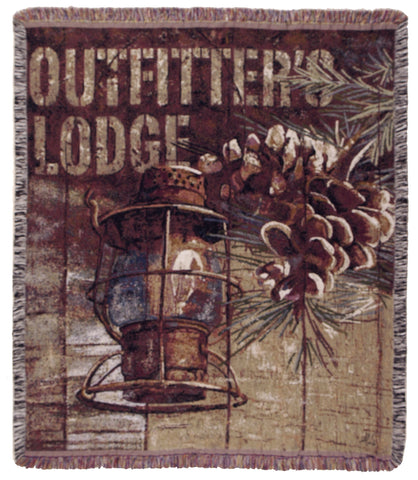 Outfitters Lodge 50 X 60 Tapestry Throw