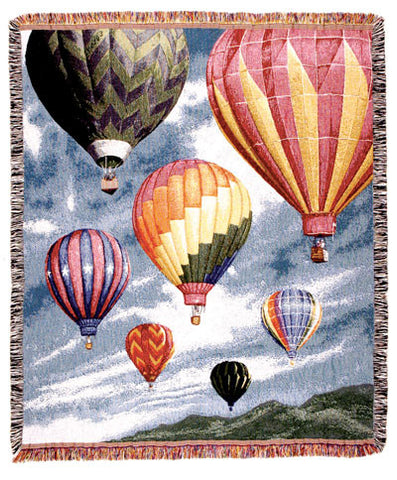Tapestry - Hot Air Ballons Throw