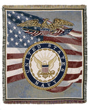 U.S. Navy Tapestry Throw (Tpm910)