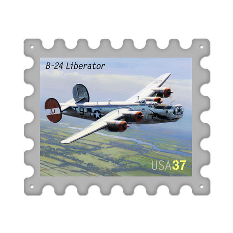 B24 Liberator Metal Sign Wall Decor 16 x 13