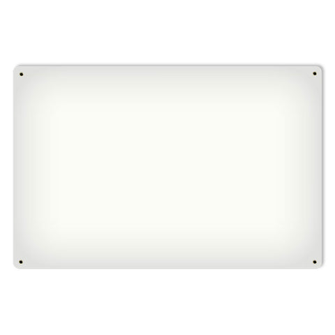 Pinstriper Sign Blank Metal Sign Wall Decor 18 x 12