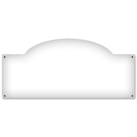 Pinstriper Sign Blank Metal Sign Wall Decor 17 x 7