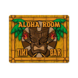 Aloha Room Metal Sign Wall Decor 15 x 12