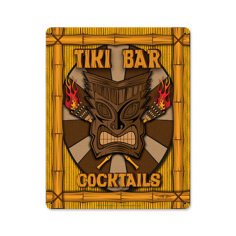 Aloha Room Metal Sign Wall Decor 12 x 15