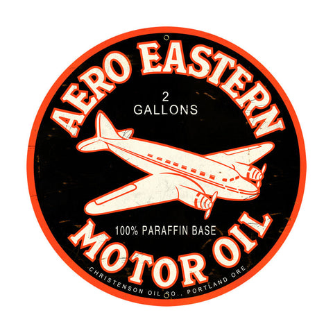 Aero Eastern Metal Sign Wall Decor 28 x 28