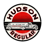 Hudson Regular Metal Sign Wall Decor 28 x 28