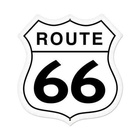 Route 66 Metal Sign Wall Decor 28 x 28