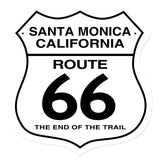 Santa Monica Metal Sign Wall Decor 28 x 28
