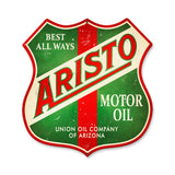 Aristo Oil Metal Sign Wall Decor 28 x 28