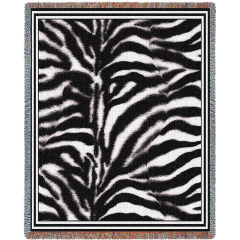 Zebra Skin Blanket
