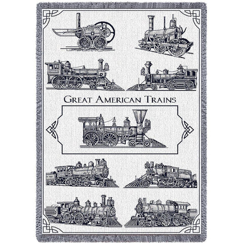 Great American Train Blanket