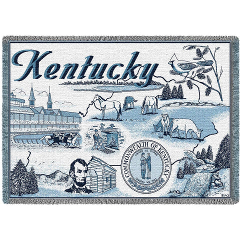 Monogram Medallion L Wall Tapestry