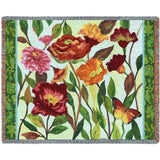 Poppy Garden Tapestry Blanket