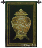 Oriental Jar II Large Wall Tapestry