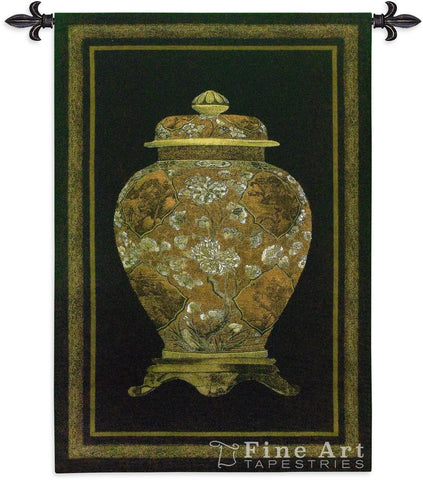 Oriental Jar II Large Wall Tapestry