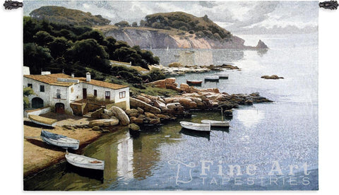 Daybreak On Coast Wall Tapestry