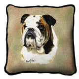 Bulldog Pillow Cover