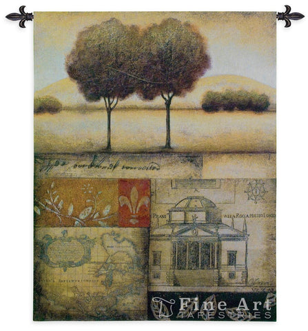 Renaissance Landscape II Wall Tapestry