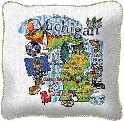 Michigan State Pillow
