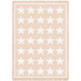 Stars Natural Mini Blanket