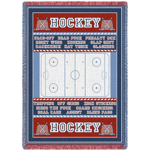 Hockey Field Blanket