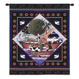 Noahs Ark Coco Wall Tapestry With Rod