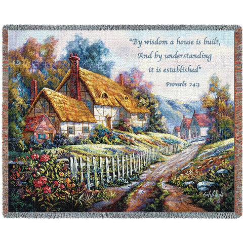 Clospie Village Garden Blanket