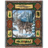 Colorado Wolf Lodge Blanket
