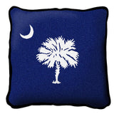 South Carolina Palmetto Moon Flag Pillow