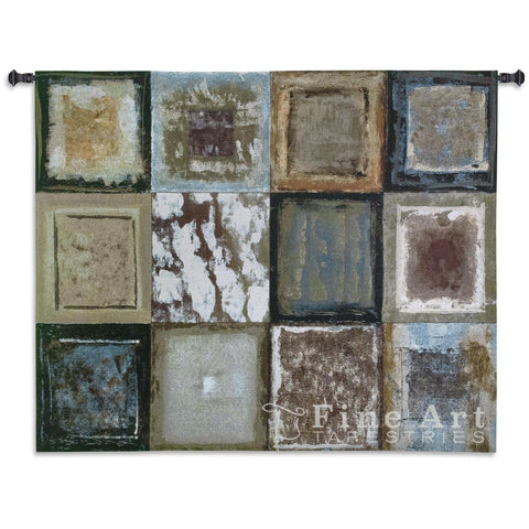 Squares I Wall Tapestry